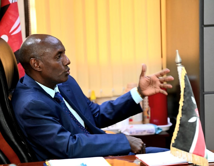 tate Department of Crop Development Principal Secretary Kello Harsama