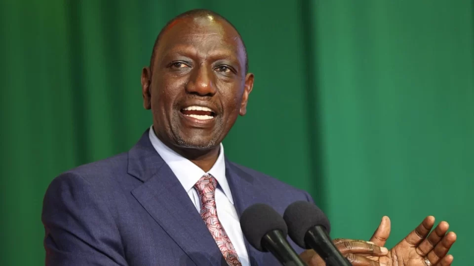 President William Ruto during a press conference at State House Nairobi