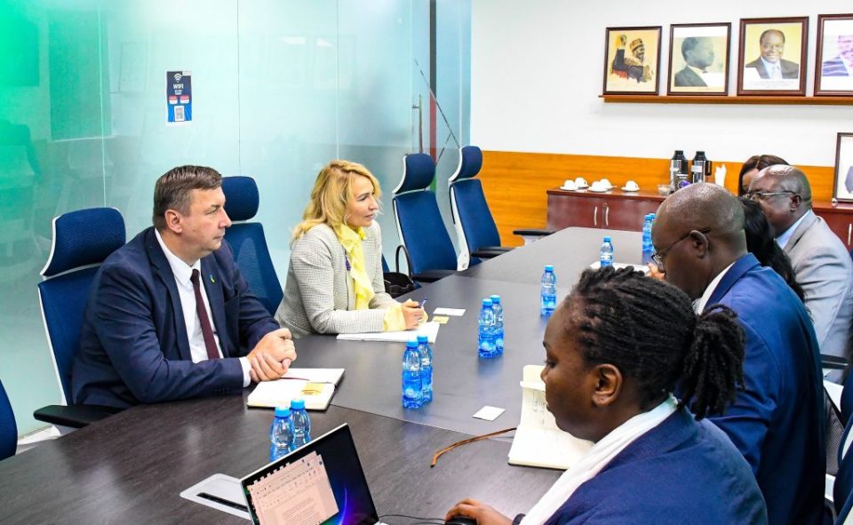 KNCCI Ukraine partnership meeting at KNCCI headquarters in Nairobi